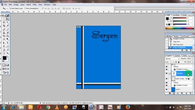 photoshop 7 book cover part 2 смотреть онлайн