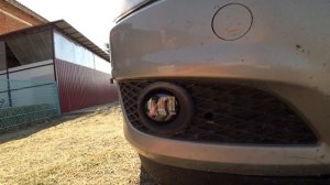 Установил светодиодные противотуманные фары opel astra H 2007