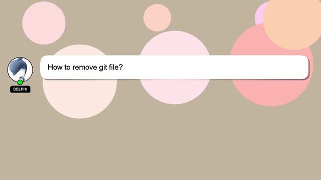 How to remove git file? смотреть онлайн