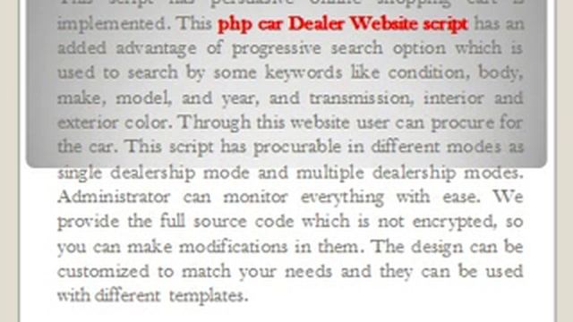 Car dealership script php car Dealer Website i Netsolution смотреть онлайн