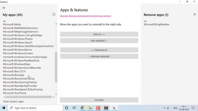 Remove all Bloatware from windows 10 смотреть онлайн