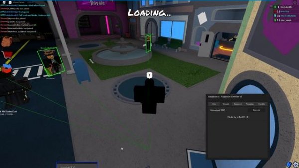 roblox Assassin script slient aim walkspeed auto equip and more script pastebin!
