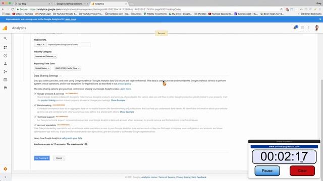 Setup Google Analytics, Webmasters and Indexing in WordPress - 2017 смотреть онлайн