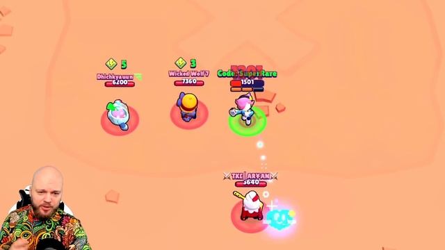 ШОК! ВСЕ БРАВЛЕРЫ С 1 ХП! BRAWL STARS смотреть онлайн