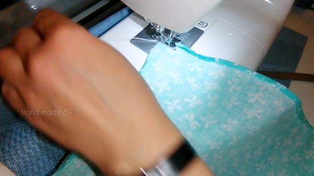 Как пошить носовой платок своими руками, идеальные уголки и узкий подворот смотреть онлайн