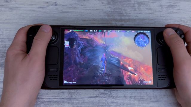 Baldur's Gate 3 on Steam Deck OLED смотреть онлайн
