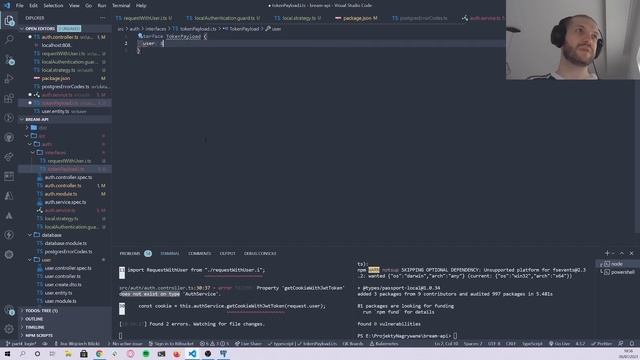 Bream Game Library - NestJS, ReactJS, PostgreSQL - JWT Authentication #4 смотреть онлайн
