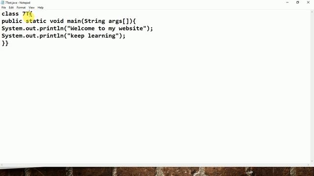 java tutorials in telugu- part 4- example programs on the concept of identifiers смотреть онлайн