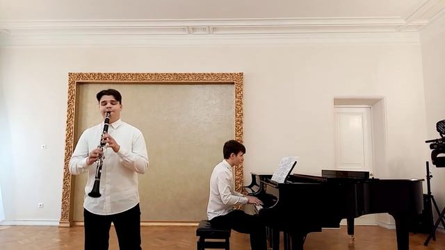 Д. Обер. Жига. исп. Зимин Арсений (кларнет) и Колосов Алексей (фортепиано). смотреть онлайн