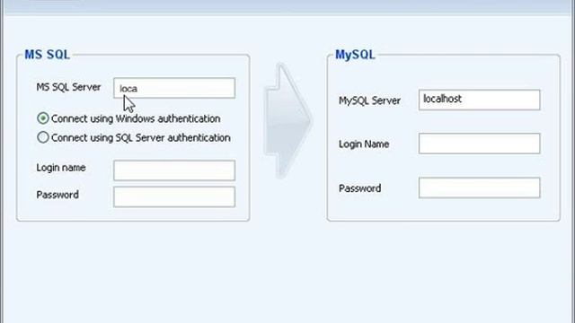 Microsoft SQL to MySQL converter смотреть онлайн