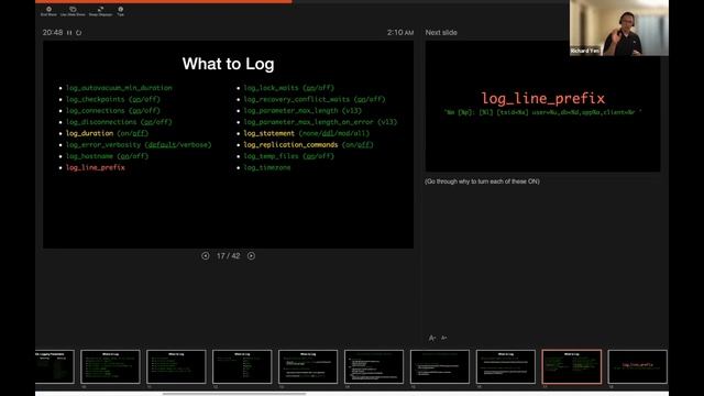 Richard Yen - "Scaling the Wall of Text: Logging Best Practices in PostgreSQL" (pgDay 2021) смотреть онлайн