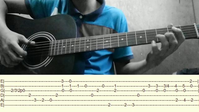 Killing me softly - Roberta Flack (Fingerstyle cover by Alryn Villacencio) with Tabs on Screen смотреть онлайн