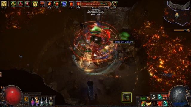 Path Of Exile T16 Minotaur Map VS Blood Seeker Tank Build! LETS GOOOO!!!