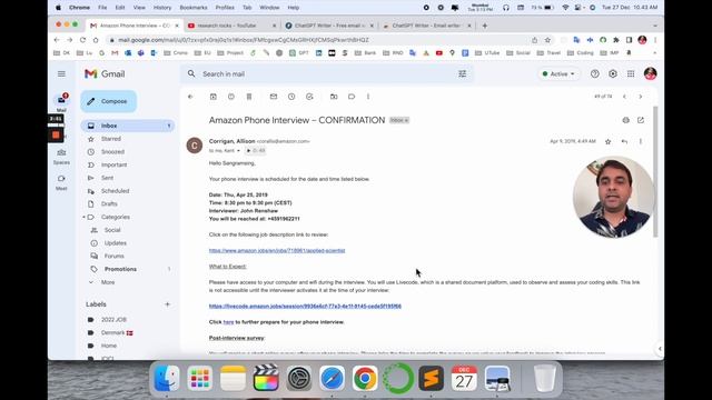ChatGPT Writer - Email writer for Gmail | ChatGPT Writer - Generate Email replies for Gmail using A смотреть онлайн