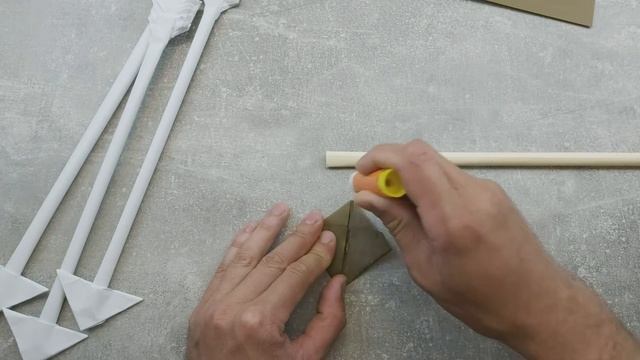 DIY - ? How to make an ARROW from A4 paper with your own hands. DIY paper weapons Origami weapons смотреть онлайн
