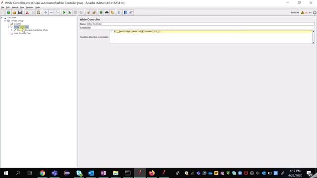 JMeter Tutorial | JMeter If controller and While Controller смотреть онлайн