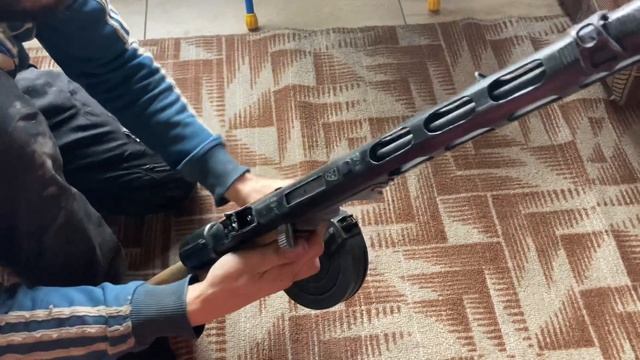 Ппш -41 своими руками с металическим бубном с хранения смотреть онлайн