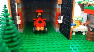 Сборка трактора Афанасия из ЛЕГО//Assembling tractor Athanasius from LEGO