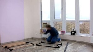 Вешалка напольная для одежды/инструкция по сборке