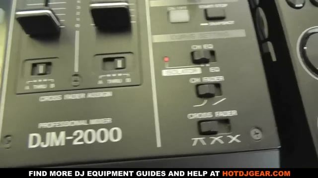 Pioneer DJM 2000 4 Channel Mixer Review смотреть онлайн