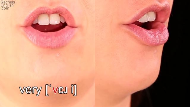 English Sounds - F [f] And V [v] Consonants - How To Make The F And V Consonants