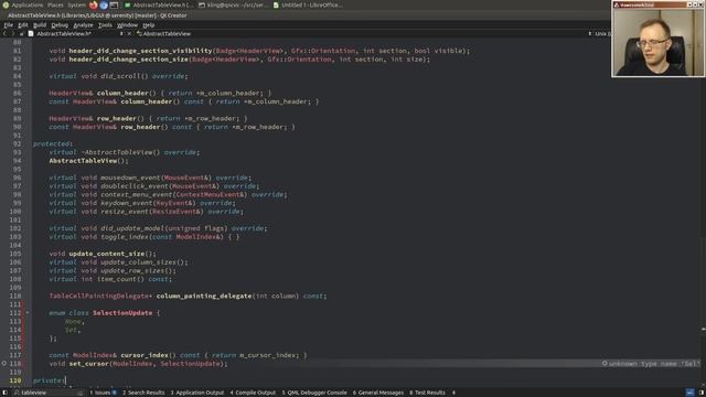 OS hacking: Adding a cursor to the table view widget смотреть онлайн
