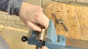 Пескоструй из продувочного пистолета. Интересная идея