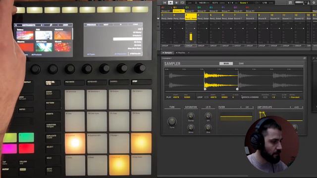 Techno Jam With NI Maschine MK3