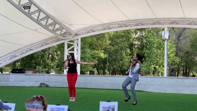 Людмила Пропищан Кристина Ракша RATHER BE скрипка Караганда