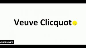 Как произносится  # Veuve Clicquot