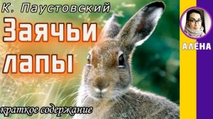 Краткое содержание Заячьи лапы. Паустовский К. Г. Пересказ рассказа за 2 минуты