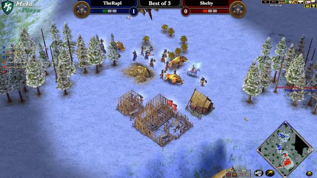 Age Of Mythology: Shelty Vs Rapl - Freyja's Blessing Tournament - Group 3