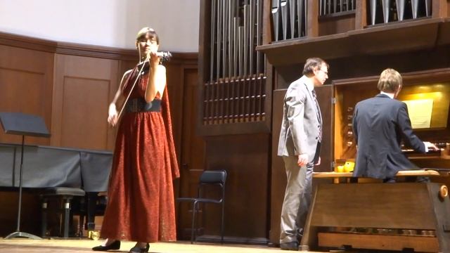 Skoryk Carpatian Rhapsody, V.Tulskaya(violin)& V.Skomorokhov(organ)\Скорик Карпатская рапсодия смотреть онлайн