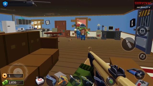 Pixel Combat: Zombie Strike - All Weapons Full Unlocked - Gameplay Walkthrough Part 1 (Android, iOS смотреть онлайн