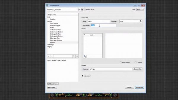 Autodesk EAGLE - NEW CAM Processor Overview