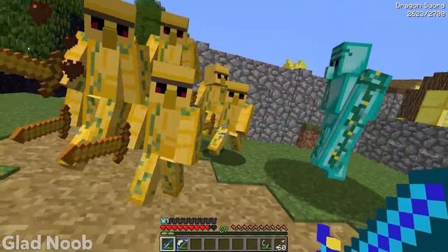 WHO IS THE BEST GOLEM IN MINECRAFT?? DIAMOND GOLEMS VILLAGE VS GOLD GOLEMS VILLAGE? смотреть онлайн