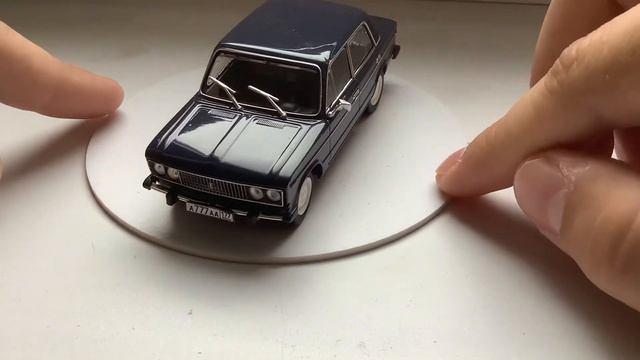 ОЧЕНЬ КРАСИВАЯ МОДЕЛЬ ВАЗ 2106 1:43 АВТОЛЕГЕНДЫ СССР. КОНВЕРСИИ МОДЕЛЕЙ 1:43. ПОЗДНЯЯ ШЕСТЕРКА!
