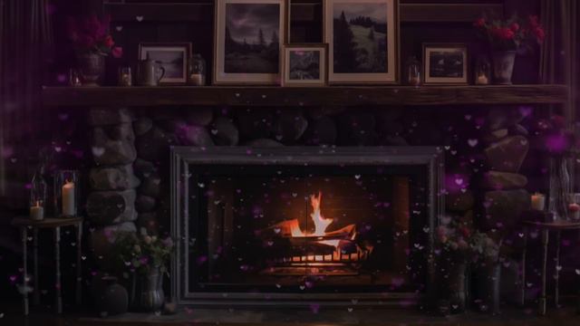 Snowy Sleepy Story 💕 FIRESIDE MEMORIES AT THE LAKE CHALET ❄️ Winter Story for Sleep смотреть онлайн