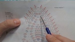 Большая овальная салфетка крючком. Часть 3. Крючок для начинающих.