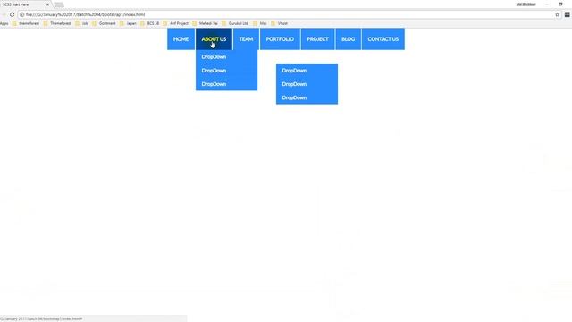 Normal Menu, Drop Menu, Dropdown Submenu, Mega Menu Using HTML5 and CSS3 смотреть онлайн