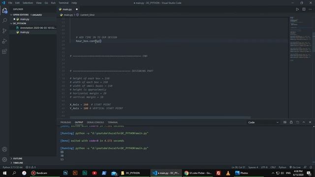 Digital Clock & Calendar | Tkinter | Python | Single video | ZeevhY смотреть онлайн