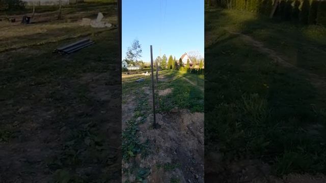 простой способ установки забора. смотреть онлайн