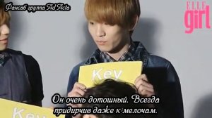 [РУС.САБ] SHINee «Кто самый» игра с карточками