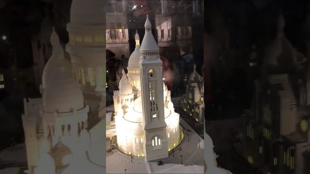 Миниатюра храма Базилика Сакре-кер