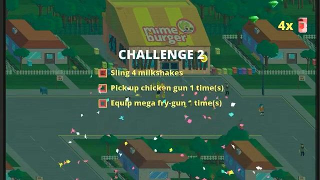 Fast Food Rampage iOS Gameplay смотреть онлайн