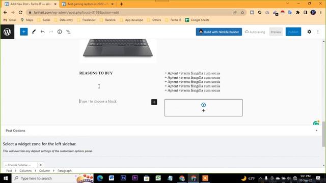 How to create content writing posts in wordPress। Bangla content writing tutorial । Part 9.2 смотреть онлайн