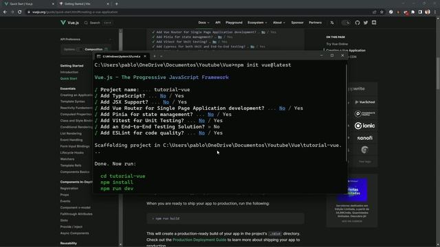 01 - Introdução e Instalação | Vue 3 e Composition API смотреть онлайн