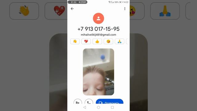 Duo Call +79130171595 Lncoming Call Звонок Fake Call