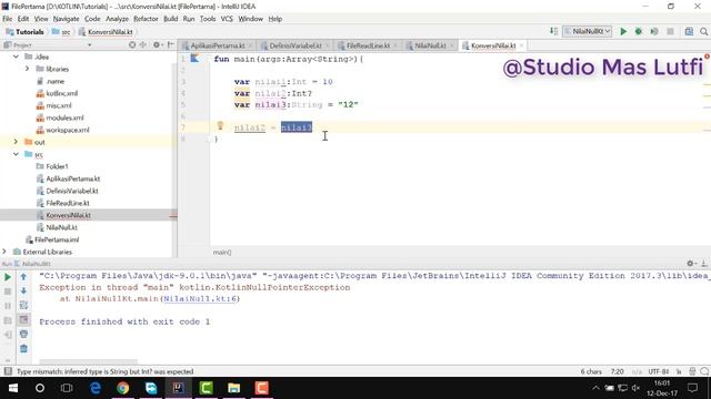 #6. Tutorial Kotlin [Dasar] - Konversi Tipe Data смотреть онлайн
