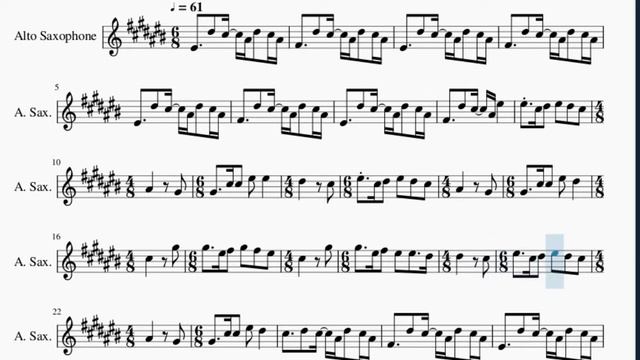 Alto Sax Sheet Music: How to play How Deep the Father's Love for Us by Stuart Townend смотреть онлайн